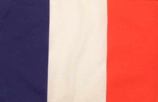 Zászló kicsi nyeles Francia (30x45cm)