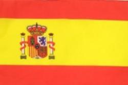 Zászló kicsi nyeles Spanyol (30x45cm)
