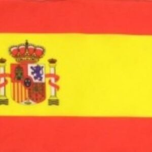 Zászló kicsi nyeles Spanyol (30x45cm)